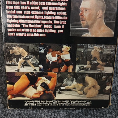 Vintage MMA Fight Video VHS RARE Girls Women Tito Ortiz 1998 - Picture 5 of 8