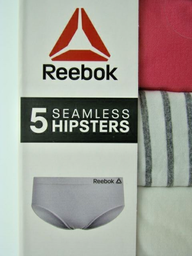 Reebok 5 Pack Seamless Hipster Underwear Girls Size S (6-7) Dmg Box (2 Included) - Picture 4 of 14