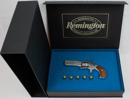 REVOLVER PRESENTATION CUSTOM DISPLAY CASE BOX for REMINGTON SMOOT model 2 cal.30 - Picture 7 of 12