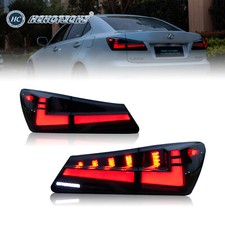 LED Tail Lights For Lexus IS250 IS350 ISF 2006-2013 HC Motion Smoke Sequential