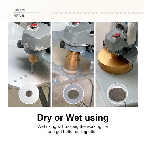 Diamond Core Bits Hole Saw Drilling Bit M14 for Ceramic Tile Marble 20-150mm - Picture 7 of 37