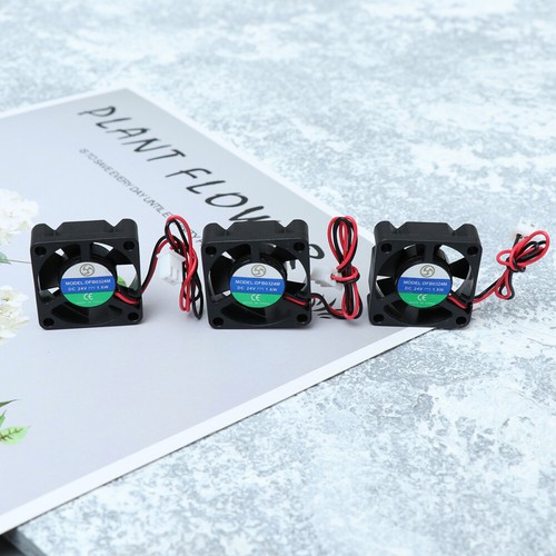 4 Pcs Kleiner Kühlventilator Bürstenloser Lüfter 24V 3D-Drucker-Fan - Bild 2 von 12