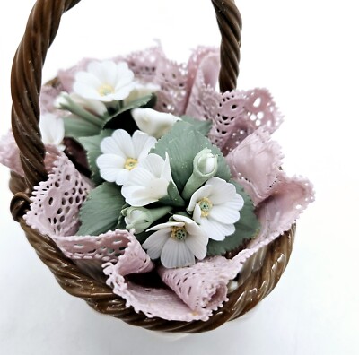 VINTAGE - USA Vintage ミニ薔薇 刺繍 豪華薔薇刺繍立体モチーフ 32X23cm ブルー - SUNNY-SHOP'S