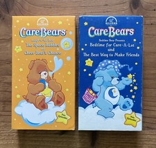 VTG LOT Care Bears VHS Tapes Nelvana FULLY TESTED Very Good Condition Ships Fast