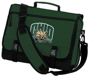 Details About Ohio University Bobcats Messenger Bag Green Best Unique School Travel