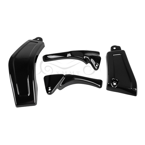 Kit de cubierta de cuadro de 4 piezas negro brillante para motocicleta Suzuki Boulevard M109 M109R - Imagen 7 de 11