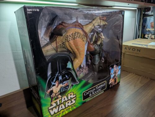 Captain Tarpals & Kaadu 12" 2001 STAR WARS Il Potere dello Jedi come nuovo D1 - Foto 3 di 17
