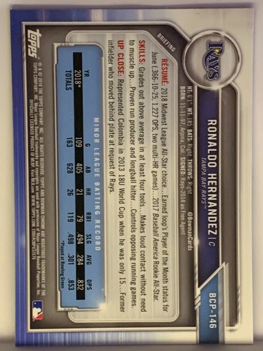 2019 Bowman CHROME PROSPECT Vets and 1st Bowman **YOU PICK** #BCP1-250 - (a78) - Picture 213 of 313