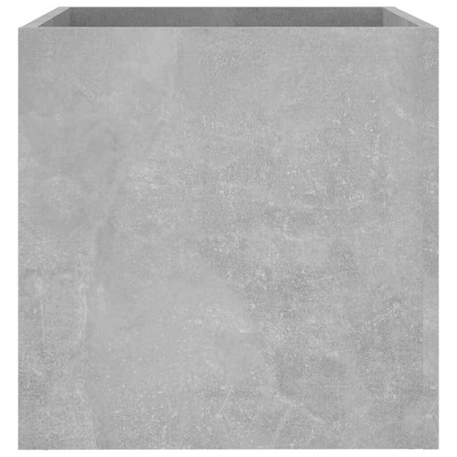 vidaXL Pflanzgefäß Betongrau 40x40x40 cm Holzwerkstoff DE - Bild 5 von 7