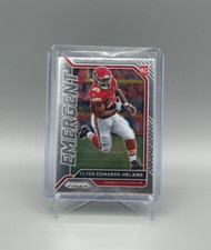 2020 Panini Prizm - Clyde Edwards-Helaire - Emergent Rookie Prizm #3 - Chiefs