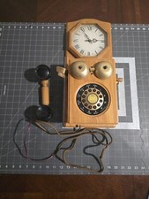 Crosley Wood Antique Wall Telephone CR97