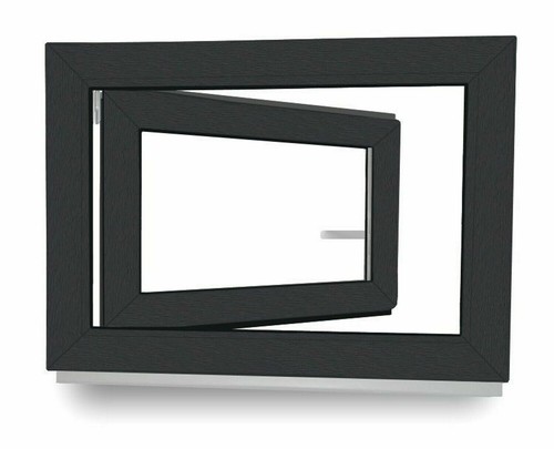Kunststoff Fenster Kellerfenster Dreh Kipp 2 3 fach weiß anthrazit - alle Größen - Bild 17 von 26