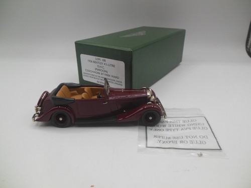 Lansdowne LDM108 1936 Bentley 4 1/2 Litre DHC Coachwork by Park Ward in Maroon - Picture 1 of 13