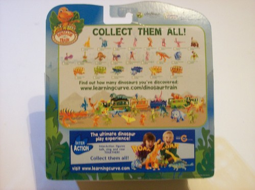 Dinosaur Train Learning Curve Hank with Train Car PBS Kids New - Picture 2 of 2