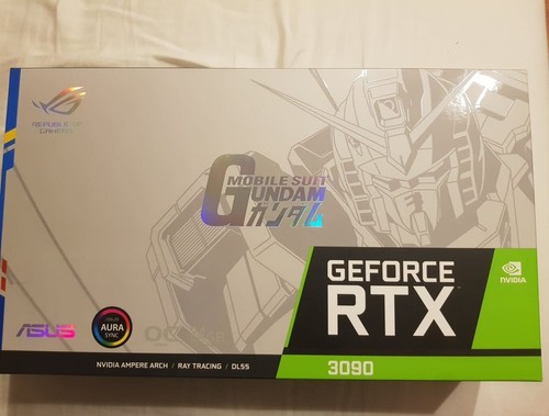 Asus rtx 3090 white gundam edition - Foto 1 di 3