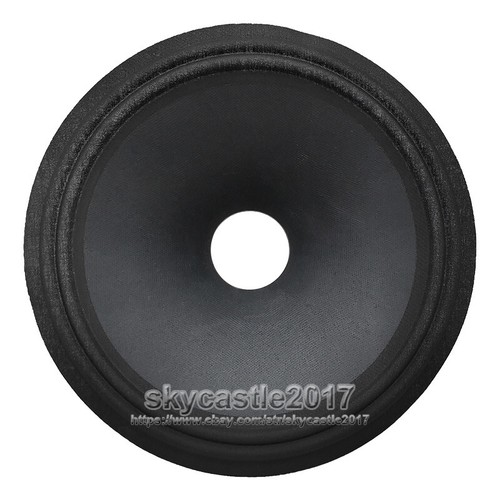 2pcs 10" Speaker Cone Paper Basin Bass Drum Paper 2-Ring Cloth Edge 49.5mm Core - Picture 1 of 7