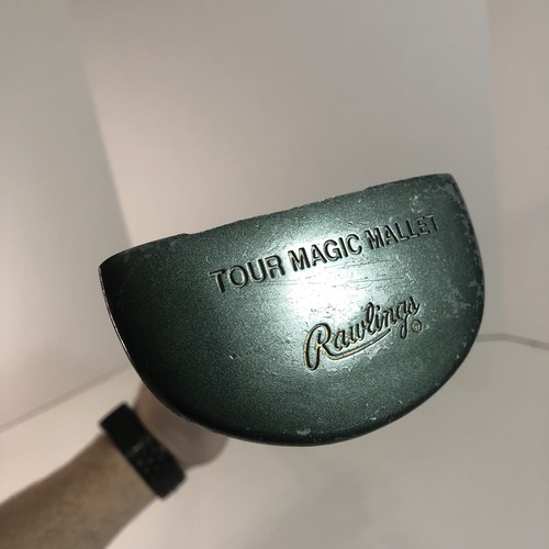 Rawlings Tour Magic Mallet Putter 35 Inch Rare Putter, Balata Touch Soft Feel - Picture 2 of 11