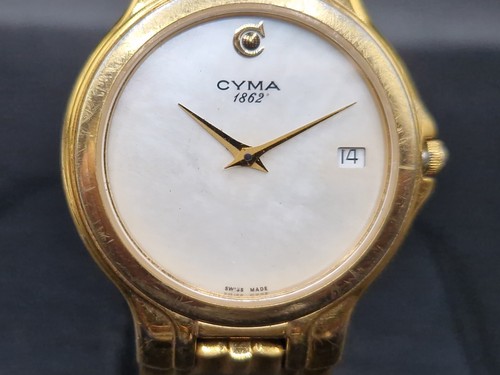 CYMA LE LOCLE Watch 02-0139-002 Quartz Mens/Unisex 32mm Swiss Made c.1980/90s - Picture 14 of 18