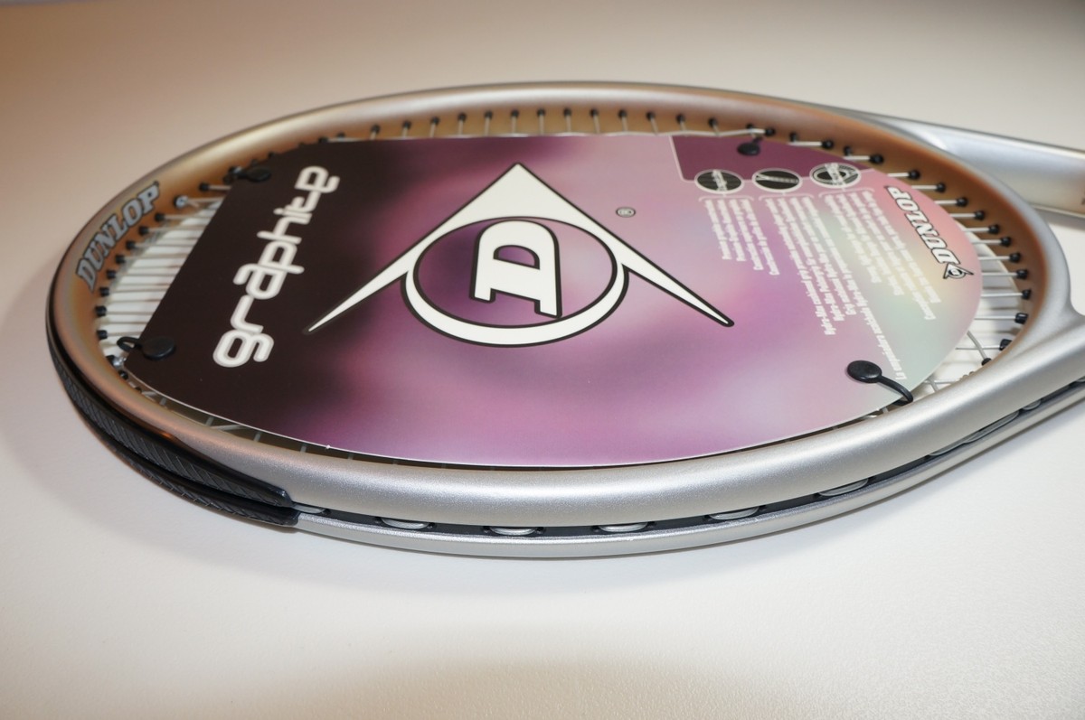 NEW DUNLOP GRAPHITE 98 MIDPLUS TENNIS RACKET 4 1/2 L4 EU4 muscle