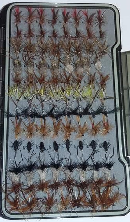 Details zu UFS Fly Box Selection 192 Mixed Dry and Wet Reservoir Lake and River Flies Neue hohe Bewertung