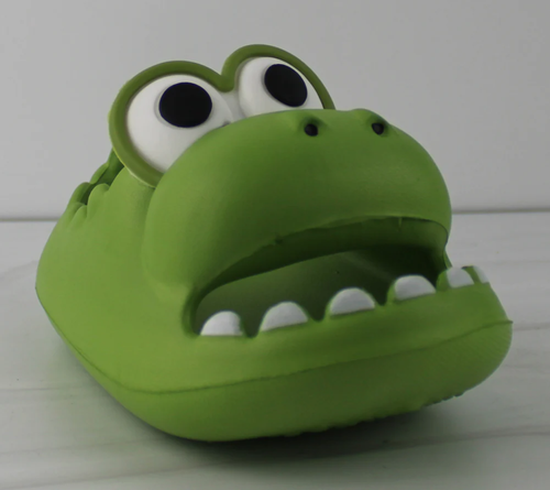 Little Kid's Slip On Dino Rubber Comfort Slides - Picture 4 of 44