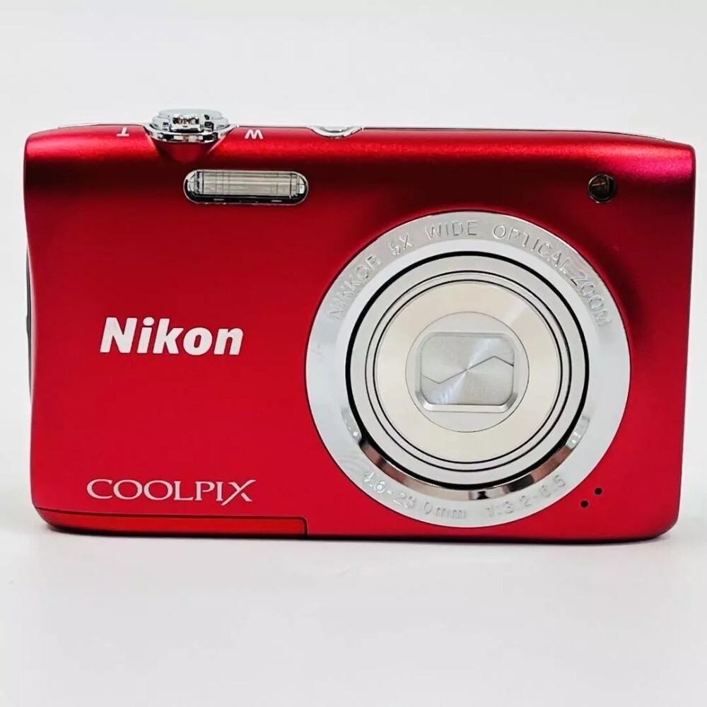 【即日配送可】Nikon COOLPIX S2900 レッド Amazon.com : Nikon digital camera COOLPIX S2900 (Red