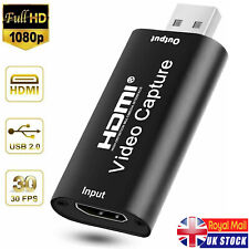 HDMI to USB Video Capture Card 1080P Recorder Phone Game Video Live Streaming