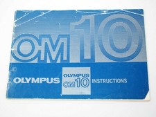Olympus OM10 Camera Instruction Manual