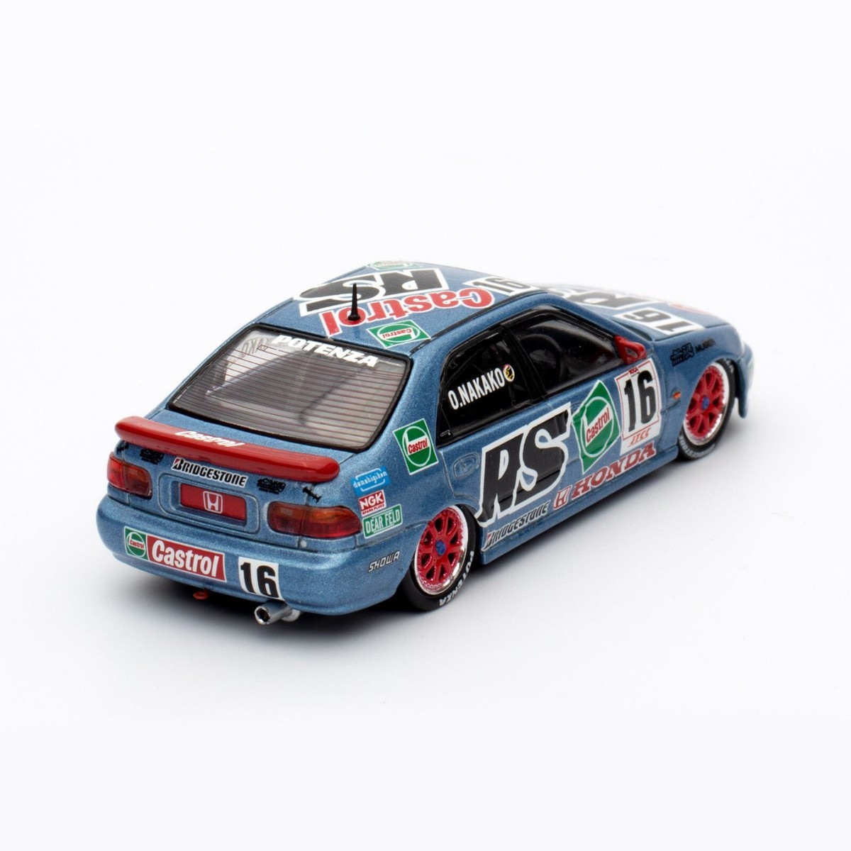 INNO64 HONDA CIVIC FERIO EG9 #16 CASTROL MUGEN JTCC 1994 OSAMU