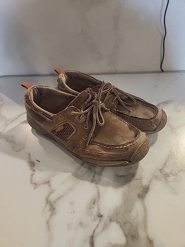 " SPERRY TOP-SIDER " 3-ÄUGEN HELLBRAUNE LEDER BOOTSSCHUHE - 10528695 - GRÖSSE 10,5 M wie abgebildet - Bild 1 von 13