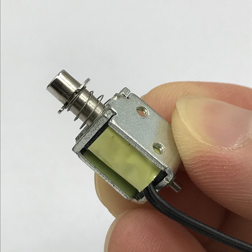 DC 3V 3.7V Push Pull Through Type Micro Electric Solenoid Electromagnet Magnet - Picture 5 of 10