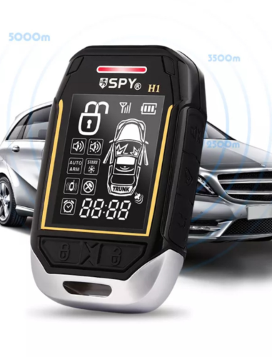 SPY car bidirectional alarm + remote start +PKE+ mobile APP control car - Picture 5 of 6