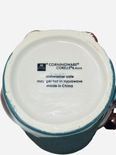 Taza de café Búho Corningware Corelle cerámica 3D té chocolate caliente cacao - Imagen 6 de 6