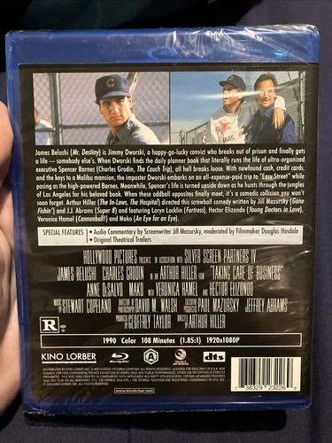 Taking Care of Business (Blu-ray, 1990) NEW SEALED RARE REGION A JAMES BELUSHI - Picture 3 of 6