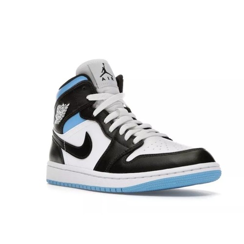 Jordan 1 Mid University blue/black -Low-top shoes Women BQ6472102- - Picture 4 of 7