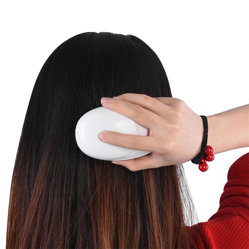 Waterproof Electric Scalp Massager Head Hair Care Vibrate Brush Shampoo Comb - Bild 9 von 12