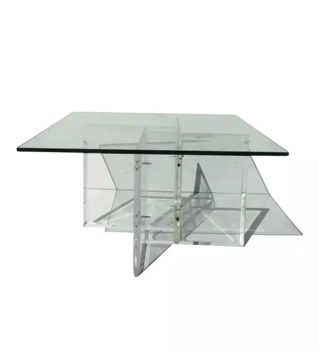 Vintage lucite table deals