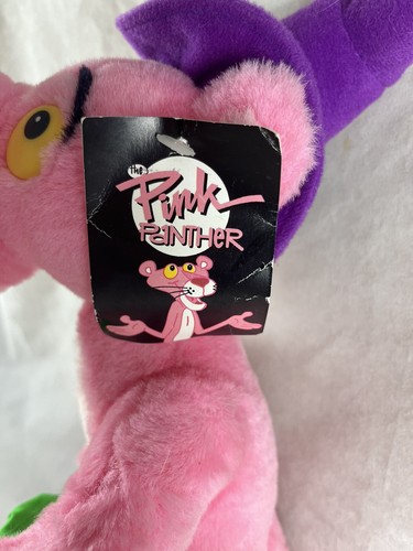 Peluche Pantera Rosa Dolcetto o Trattamento Halloween Personaggio Giocattolo Vintage 1998 - Foto 3 di 7