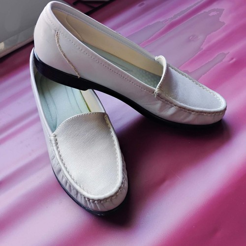 SAS womens 9N Simplify Everyday Loafer Silver Cloud new insoles (not original) - Picture 14 of 17