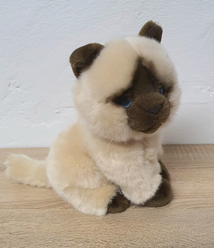 Peluche Peluche Gato JMV Sentado 21 cm Excelente Estado Raro - Imagen 7 de 11