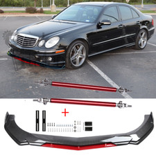 Carbon Optik Spoilerschwert Frontspoiler Spoilerlippe Für Mercedes e classe w211