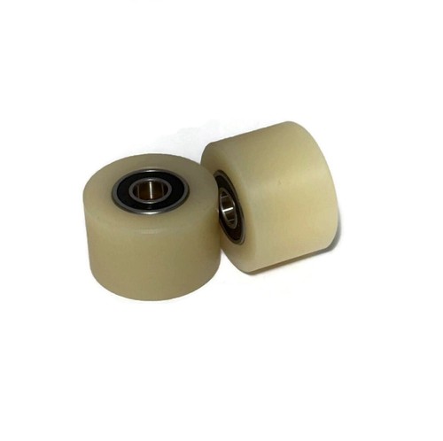 Nylon Roller Wheel 1.5 inch, with Bearings, CNC Guiding Wheel Flat Belt Idler - Picture 3 of 16