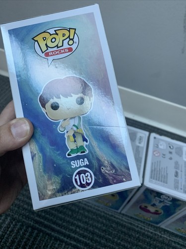 BTS Funko Pop Rocks 1st Edition #101-107 Vaulted K-Pop 2019 Complete Set READ!! - Picture 22 of 24