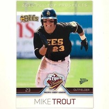 2012 Multiad Multi Ad #31 Mike Trout RC Salt Lake Bees minor league Rookie Card