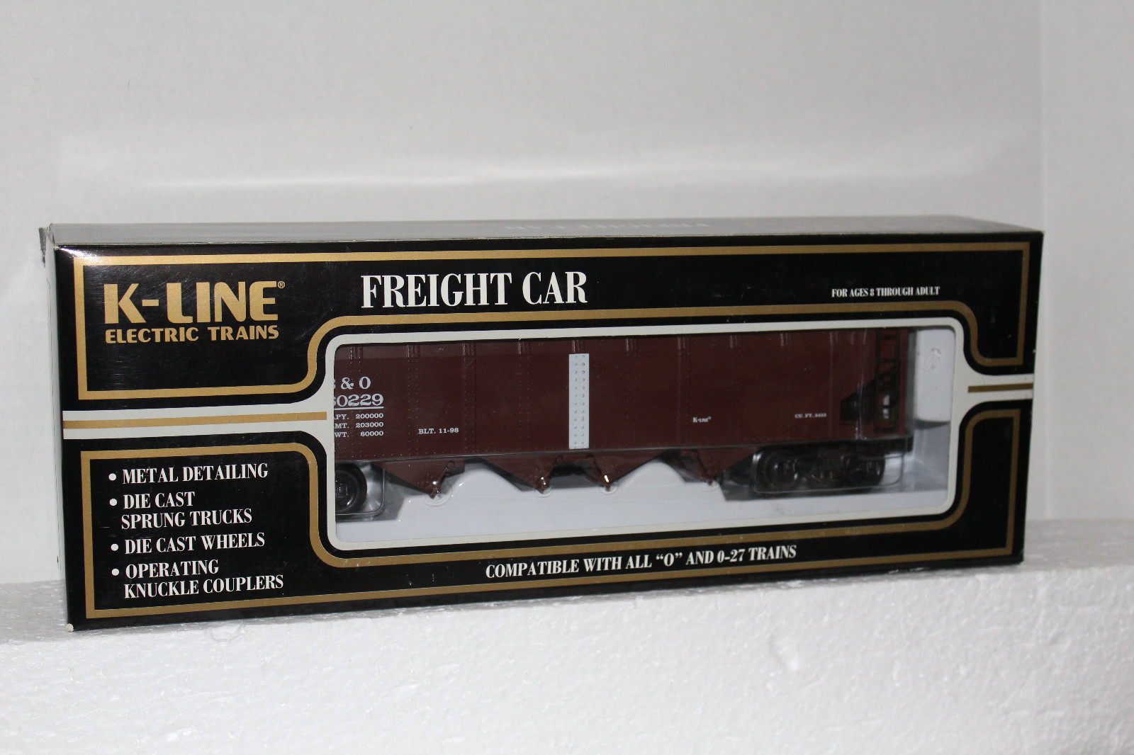 K-line k623-1094 B & O Die Cast hopper K-line k623-1094 B & O Die Cast hopper