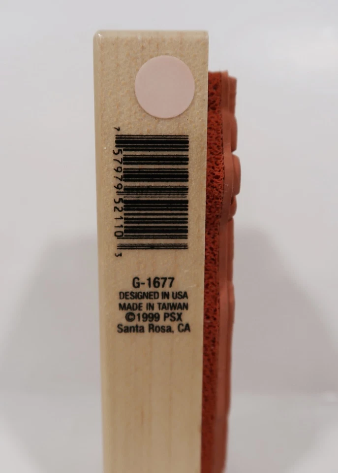 1999 PSX Rubber Stamp, G-1677, Golf Bag, Golf Clubs - Image 3 of 3