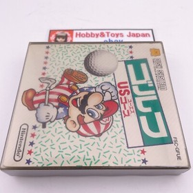 Nintendo Famicom Disk System MARIO GOLF US COURSE NES 1987 Tested ＆ Worked 02