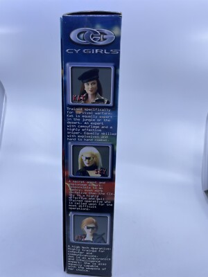 CY GIRLS 3/4 Collectible Figure　JET Blue Box Cy Girls Agent Jet Collectible Full Poseable Figure