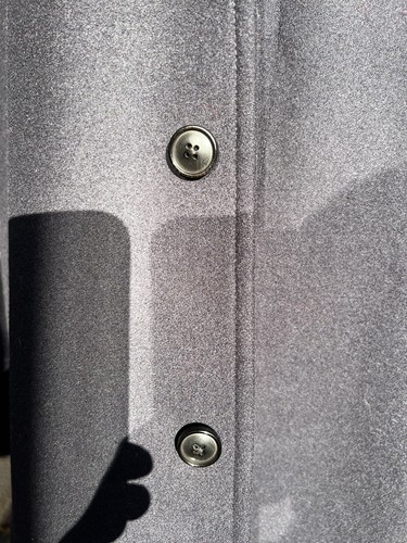 Banana Republic Blue Overcoat | Wool Blend | Size L | BRAND NEW w/ TAGS $379 - Picture 2 of 18