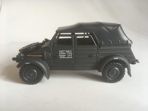 VW Kübel Type 82 geschlossen 1940, Cararama Auto Modell 1:43 (4-90740) - 第 5/9 張圖片